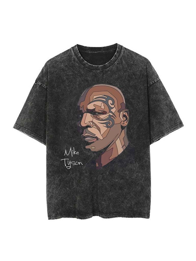 Mike Tyson Mosaic Vintage Tee