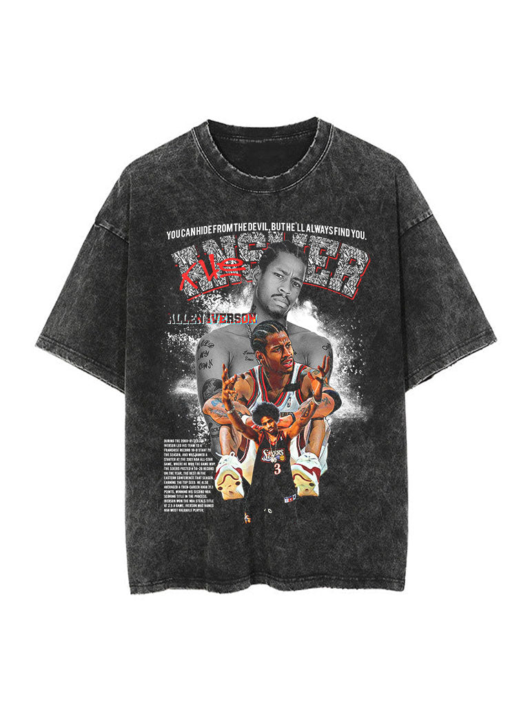 Allen Iverson Answer Vintage Tee