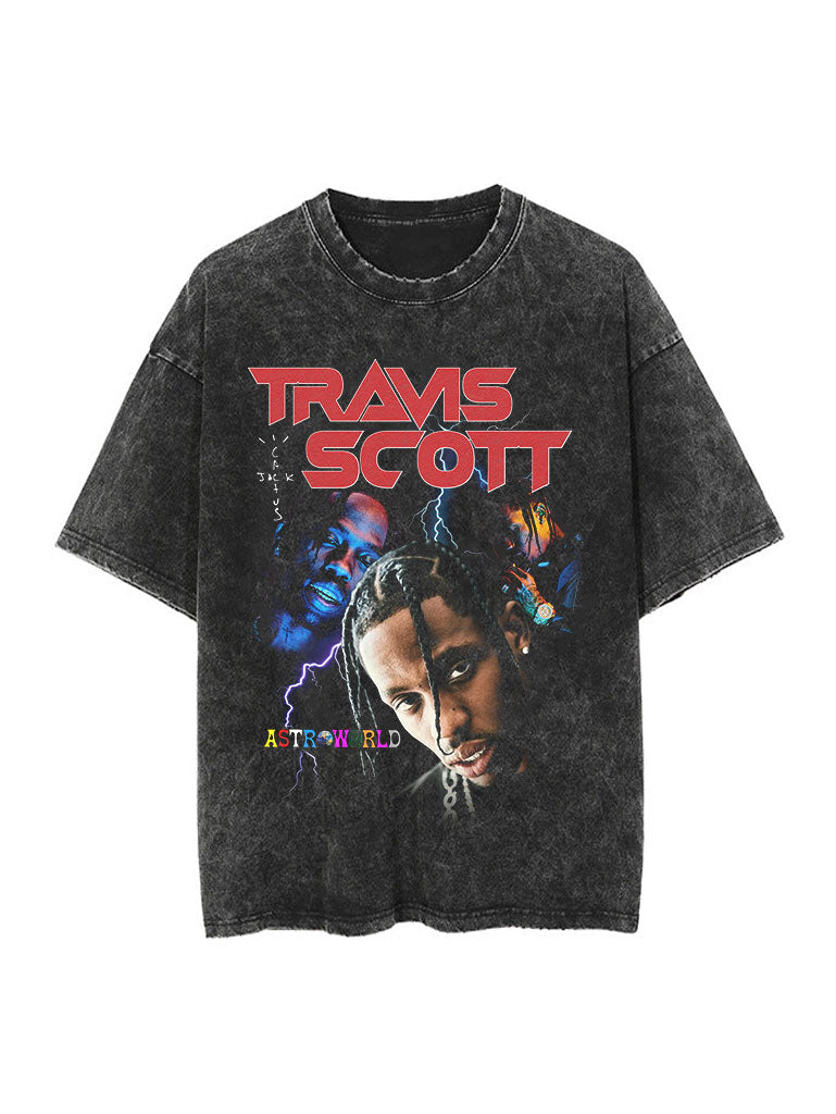 La Flame Double Sided Vintage Tee