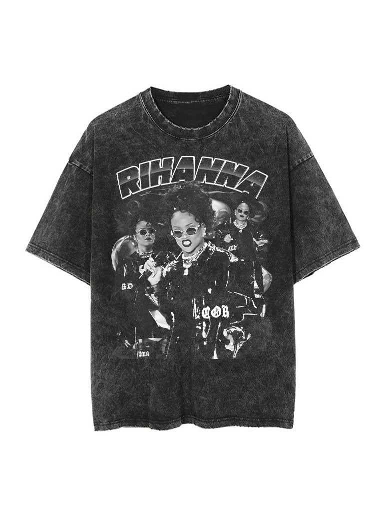 Rihanna Blackout Vintage Tee