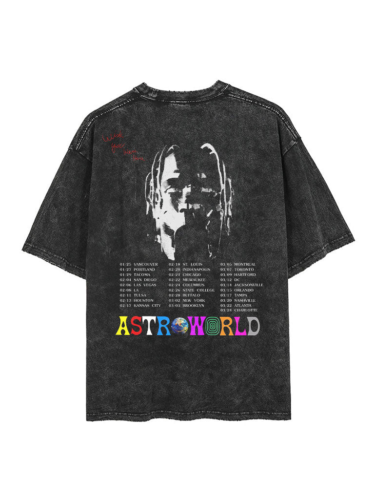 Travis Scott Double Sided Vintage Tee