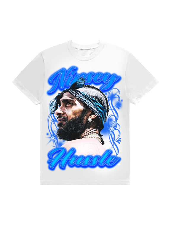 Nipsey Hussle White Tee